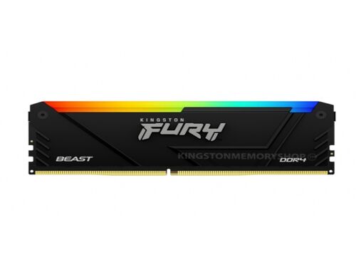 MEMORIJA KINGSTON 32GB(2X16GB)/DIMM/DDR4/3200MHZ/CL16/FURY BEAST RGB